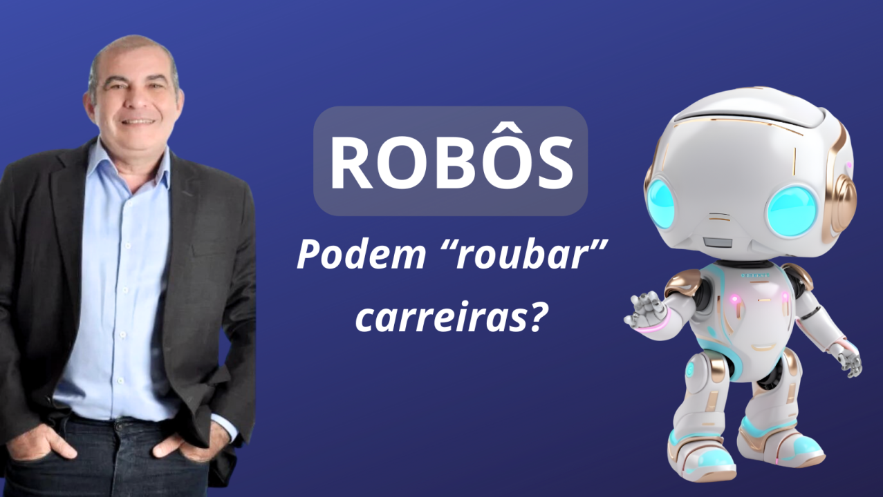 Robôs podem “roubar” carreiras?